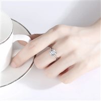 Ring Gaurosa Woman Fantasy in Silver Zirconia SER-001 - SER-001_13